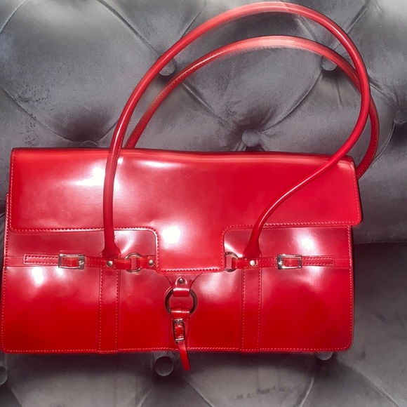 Red BCBG shoulder bag - Picture 1 of 5
